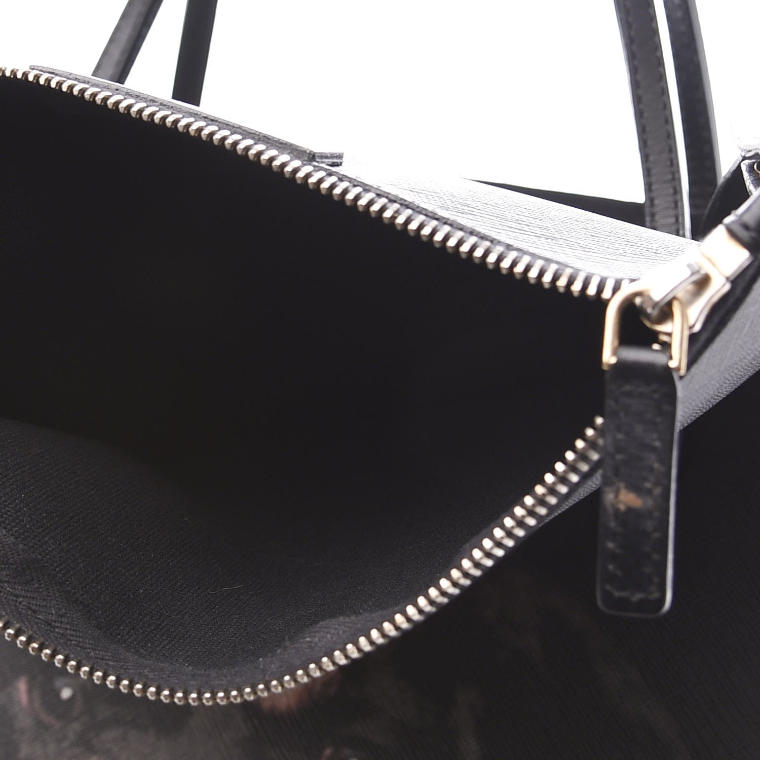 Givenchy Textured Coated Canvas Rottweiler Print Medium Antigona Tote Black 9 of 12