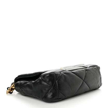 Chanel Lambskin Quilted Medium Chanel 19 Flap Black 4 of 11