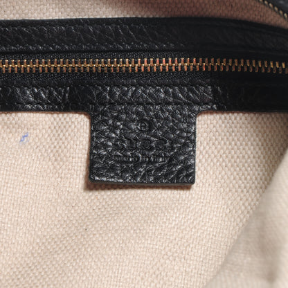 Gucci Pebbled Calfskin Large Soho Hobo Black 6 of 7
