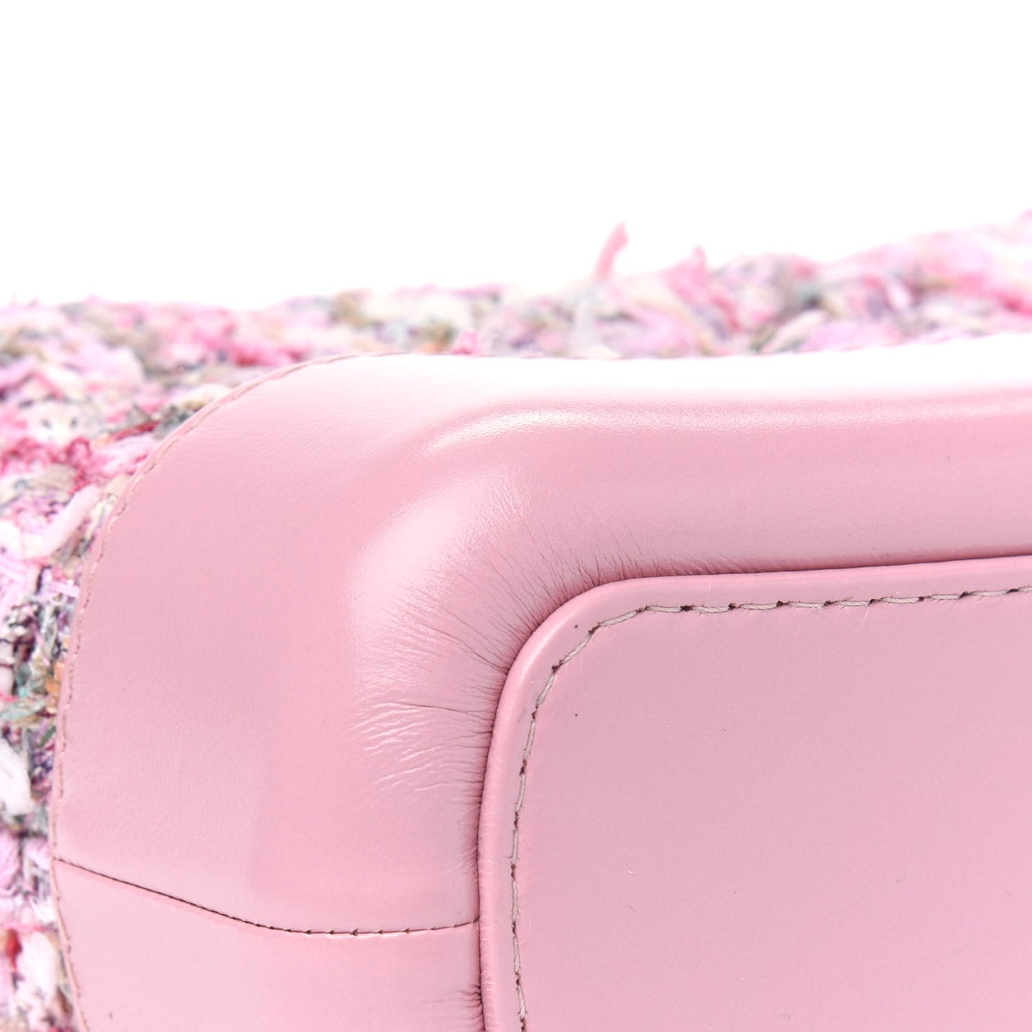 Tweed Calfskin Small Gabrielle Hobo Light Pink