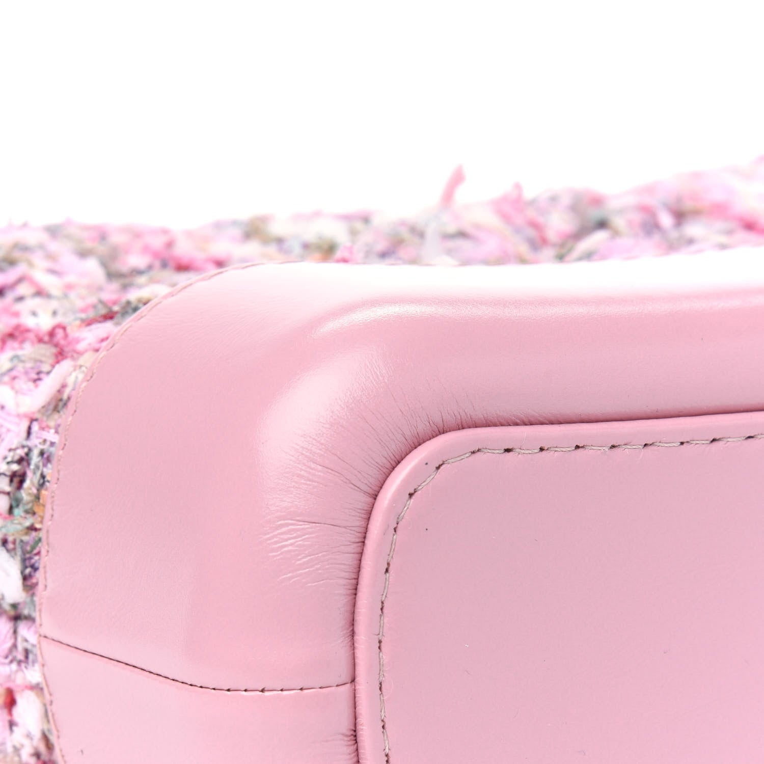 Chanel Tweed Calfskin Small Gabrielle Hobo Light Pink 9 of 15