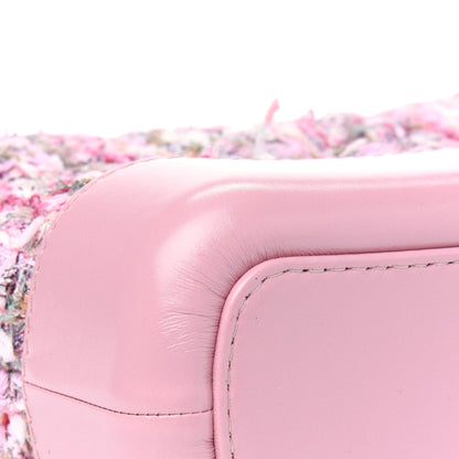 Chanel Tweed Calfskin Small Gabrielle Hobo Light Pink 9 of 15