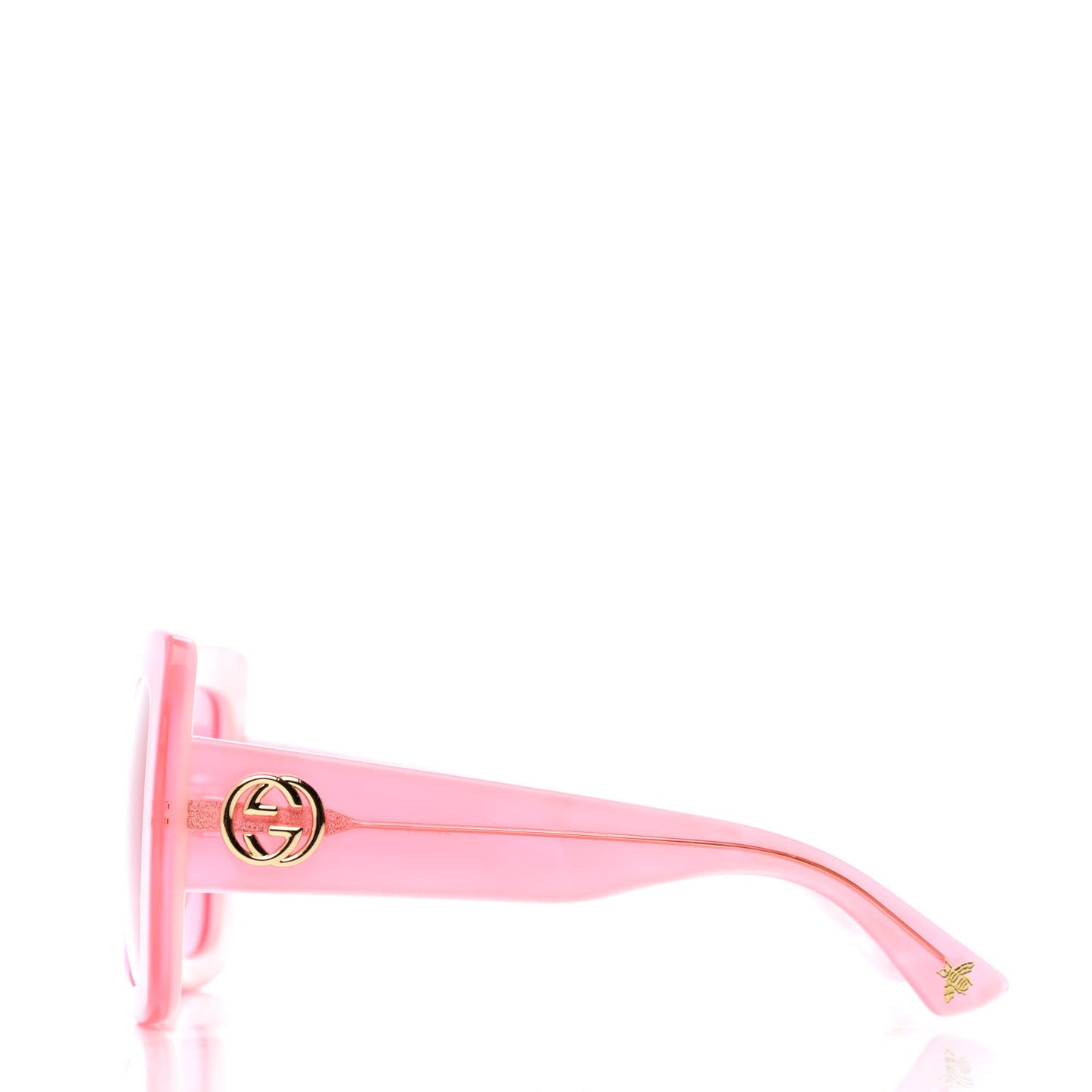 Square Frame GG0083S Sunglasses Pink