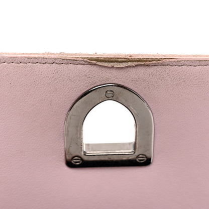 Christian Dior Ceramic Effect Deerskin Small Diorama Flap Bag Pink 13 of 15