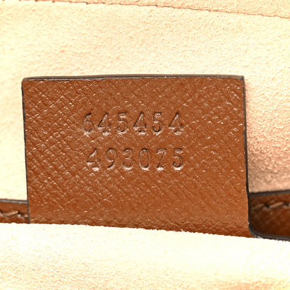 Gucci GG Supreme Monogram Small Horsebit 1955 Shoulder Bag Beige Brown Sugar 7 of 10