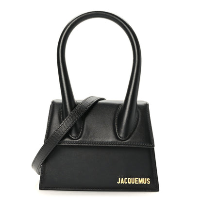 Jacquemus Smooth Calfskin Le Chiquito Moyen Black 1 of 8