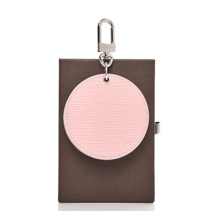 Louis Vuitton Epi Mirror Bag Charm Key Holder Rose Ballerine 5 of 5