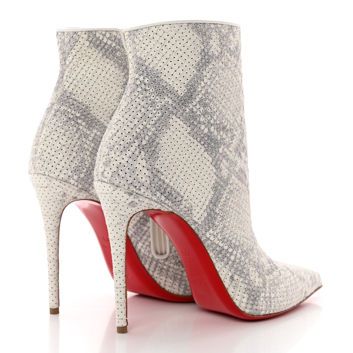 Calfskin Perforated So Kate Booty 100 Ankle Boots 39.5 Roccia