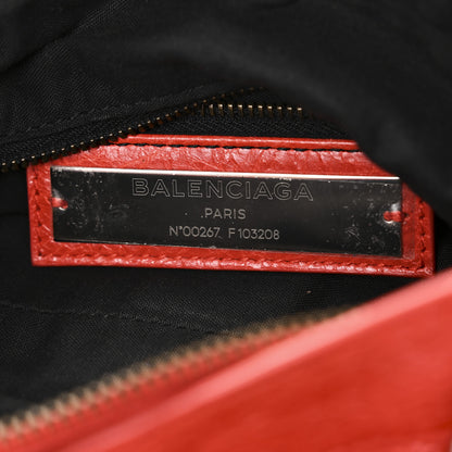 Balenciaga Agneau Classic Hardware First Rouge Coquelicot Rouge Braise 7 of 11