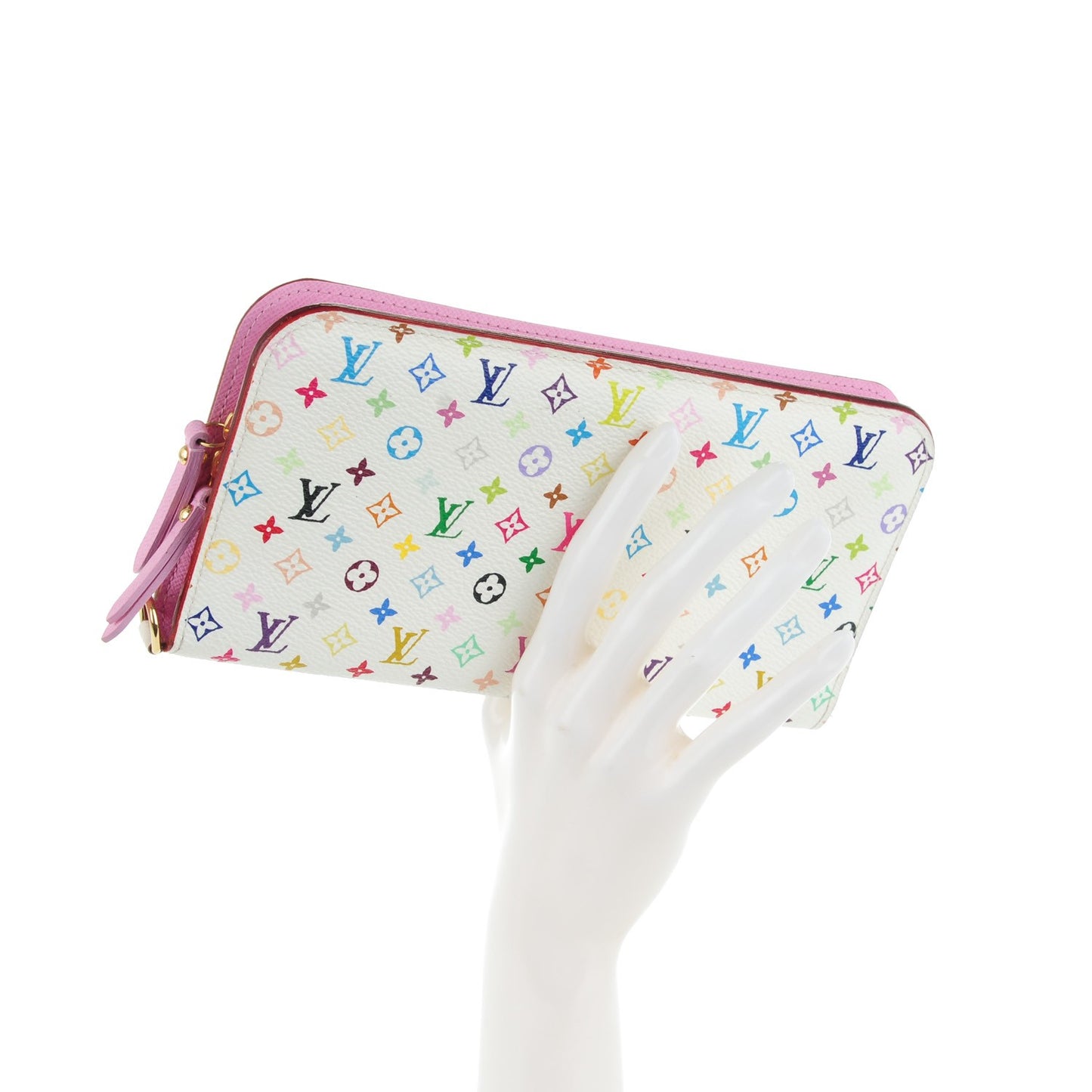 Monogram Multicolor Insolite Wallet White Litchi