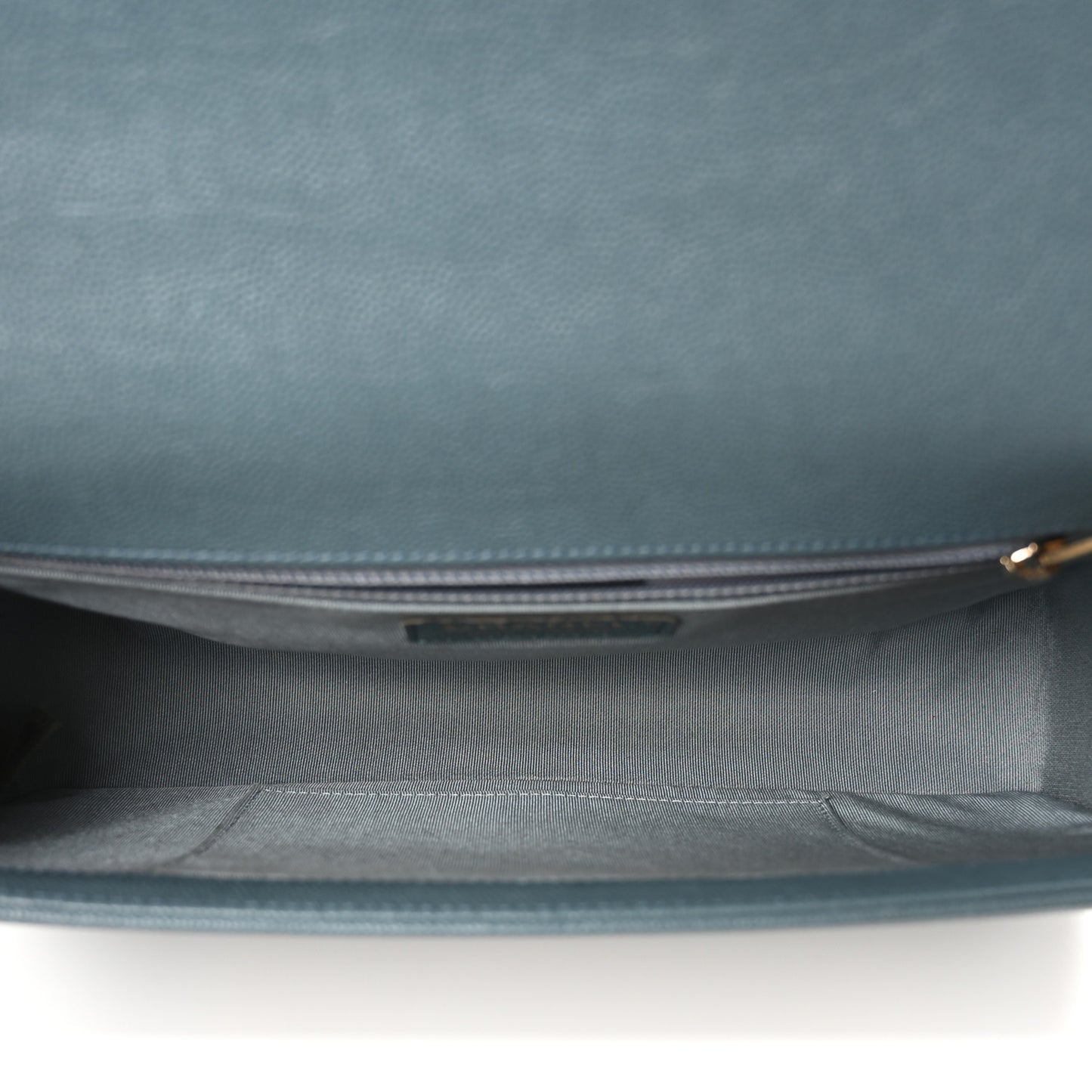 Caviar Quilted New Medium Boy Flap Blue