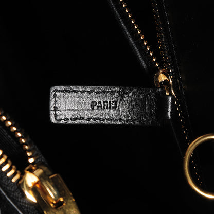 Saint Laurent Suede Calfskin Small Sac De Jour Black 6 of 9