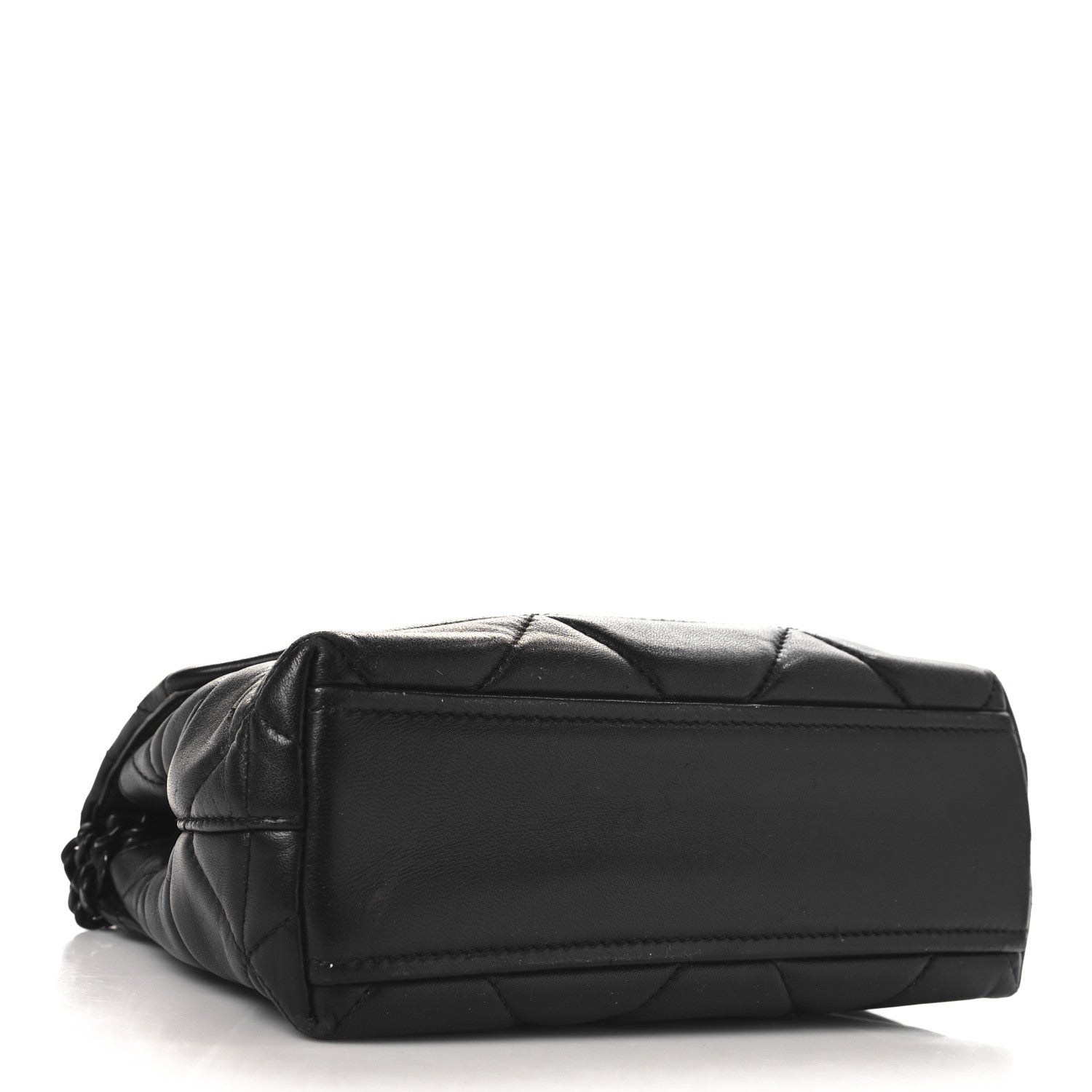 Prada Nappa Triangle Stitched Small Spectrum Bag Black 4 of 9