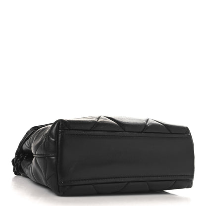 Prada Nappa Triangle Stitched Small Spectrum Bag Black 4 of 9