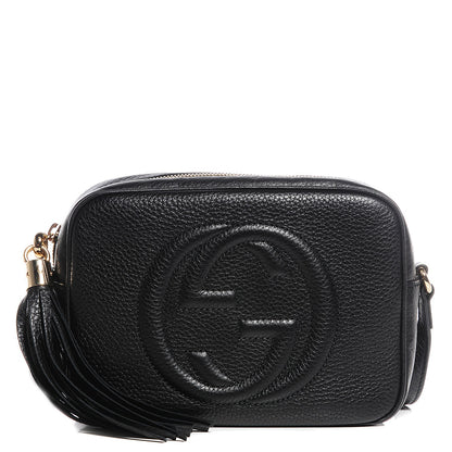 Gucci Pebbled Calfskin Small Soho Disco Bag Black 1 of 8