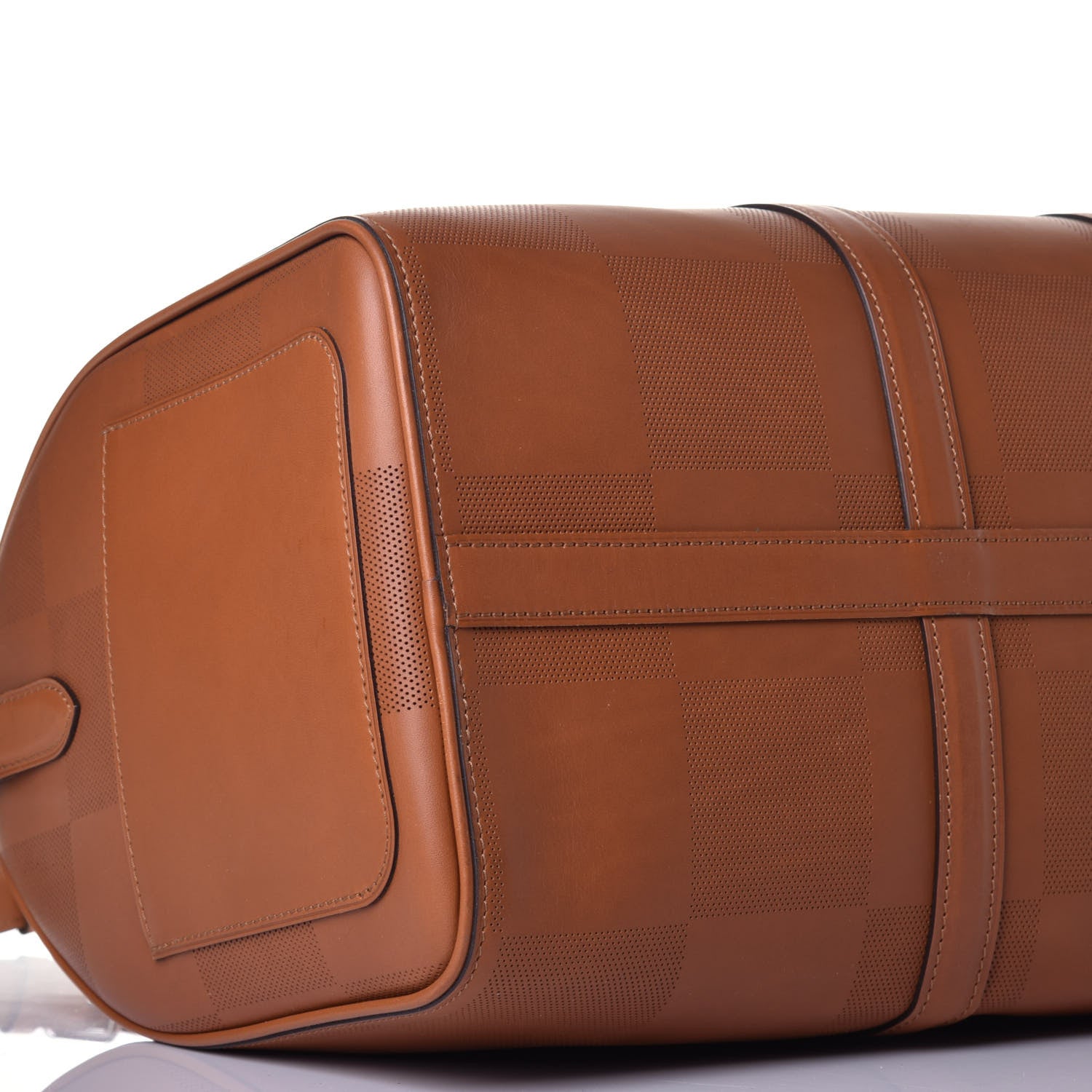 Louis Vuitton Nomade Grand Damier Keepall Bandouliere 45 Cognac 6 of 9