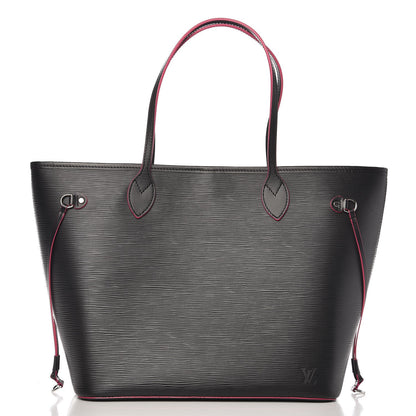 Louis Vuitton Epi Neverfull MM Black Hot Pink 1 of 7