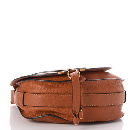 Chloe Calfskin Medium Marcie Round Crossbody Bag Tan 4 of 7