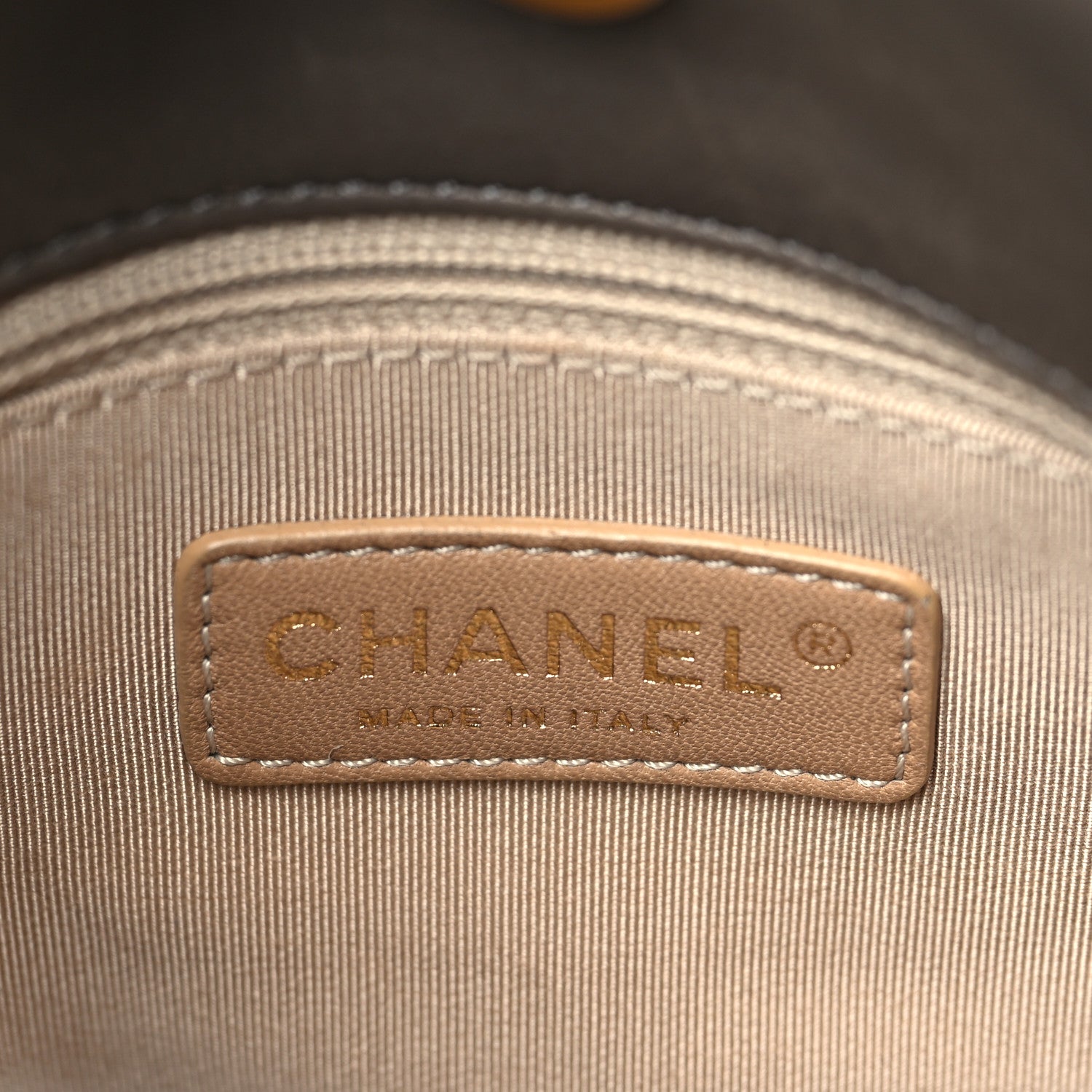 Chanel Calfskin Quilted Retro Chain Shoulder Bag Grey 6 of 9