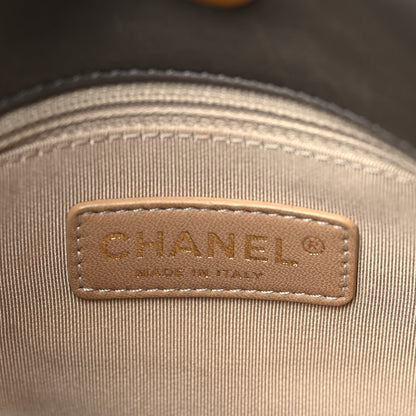 Chanel Calfskin Quilted Retro Chain Shoulder Bag Grey 6 of 9