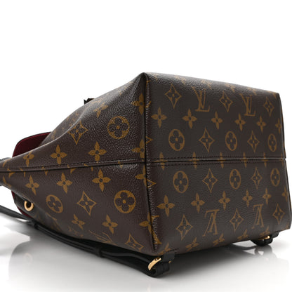 Louis Vuitton Monogram Montsouris PM Black 7 of 8