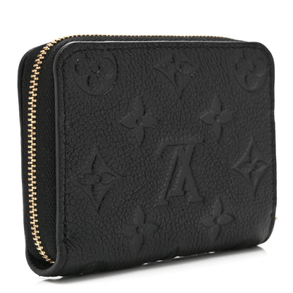 Louis Vuitton Empreinte Zippy Coin Purse Black 3 of 9
