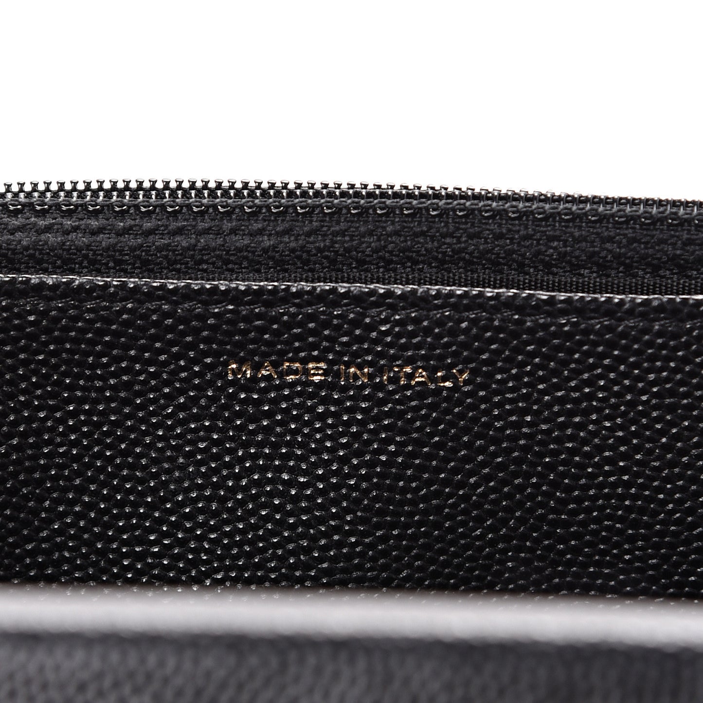 Caviar Quilted Boy Wallet On Chain WOC Black