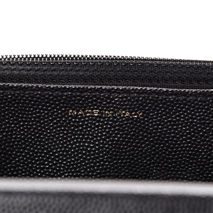 Chanel Caviar Quilted Boy Wallet On Chain WOC Black 6 of 13