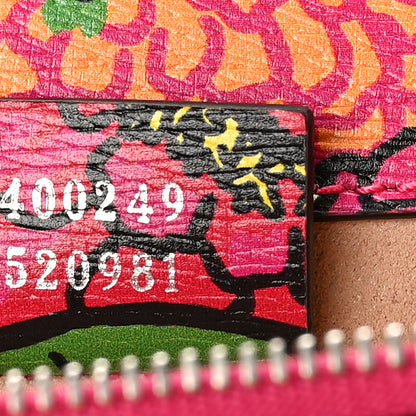 Gucci X KEN SCOTT New Shangai Calfskin Pomponica Print Small Dionysus Shoulder Bag Multicolor 7 of 10