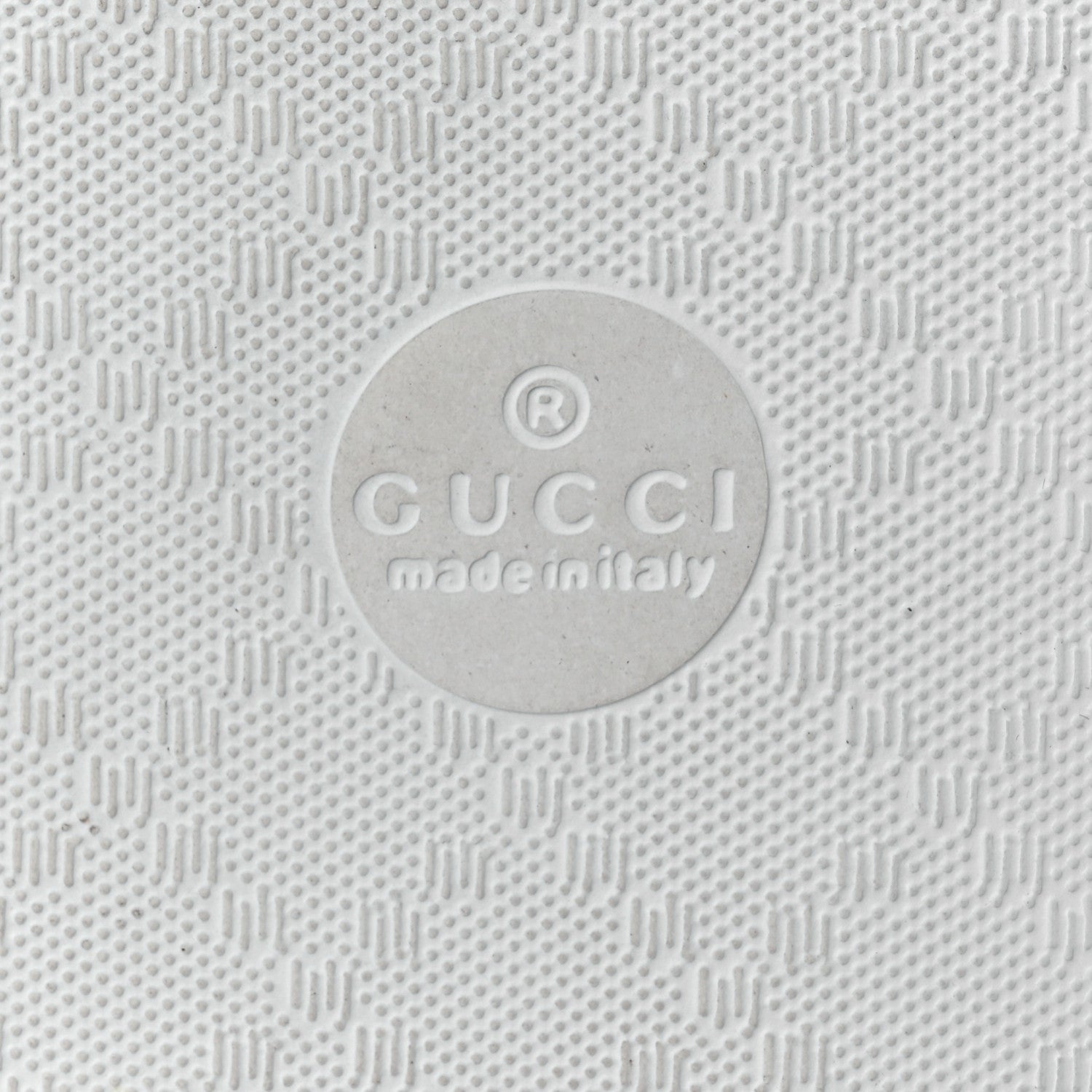 Gucci Nappa Miro Soft Calfskin Interlocking G Mens Slide Sandals 6 White Hibiscus Red 8 of 12
