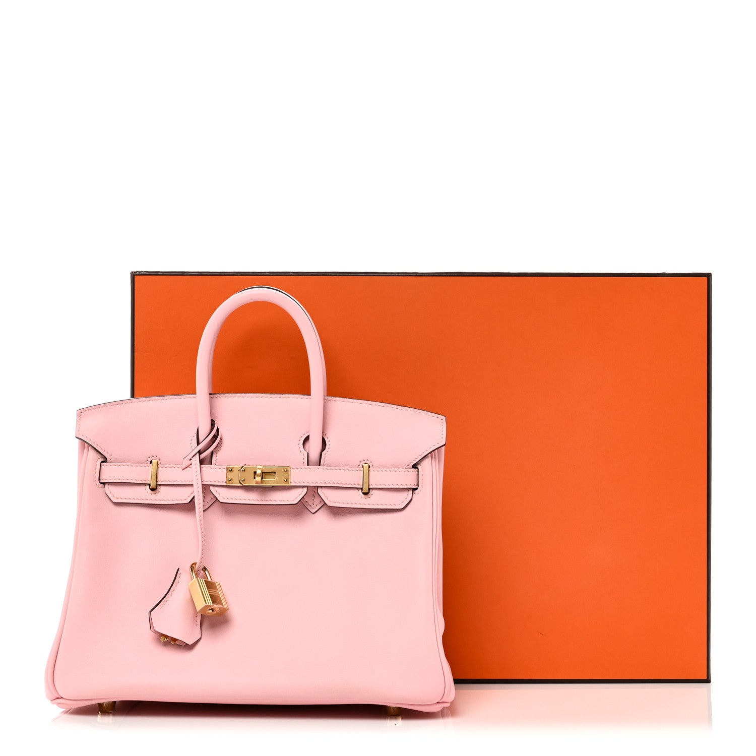 Hermes Swift Birkin 25 Rose Sakura 8 of 11