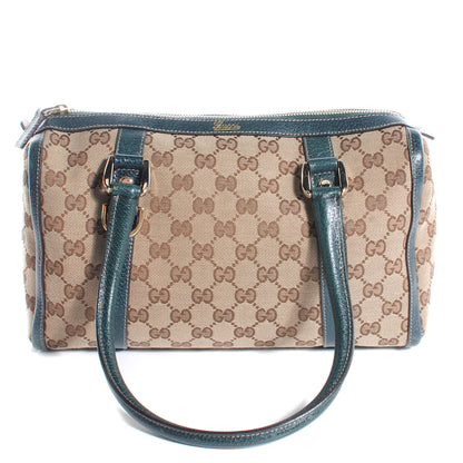 Gucci Monogram Small Abbey Boston Green 1 of 7