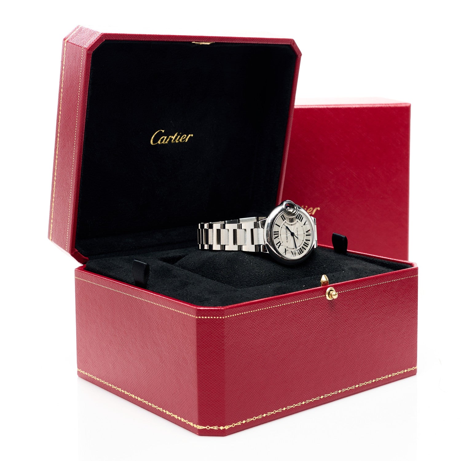Cartier Stainless Steel 33mm Ballon Bleu De Cartier Automatic Watch 5 of 5