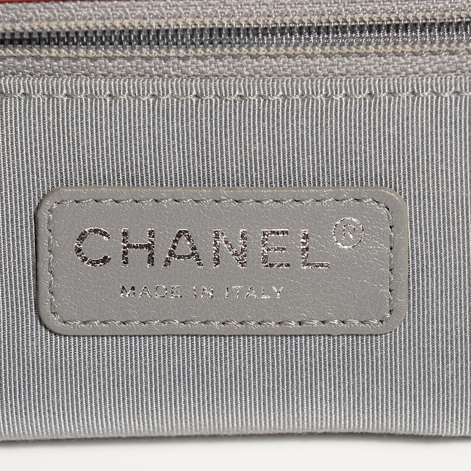 Chanel Calfskin Quilted Double Stitch Large Boy Flap Red 7 of 8