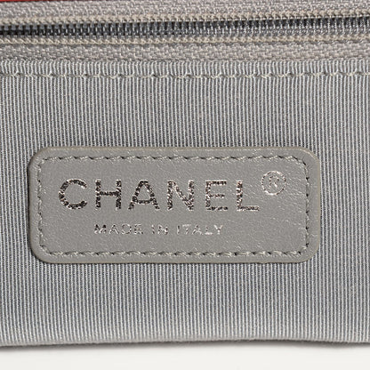 Chanel Calfskin Quilted Double Stitch Large Boy Flap Red 7 of 8