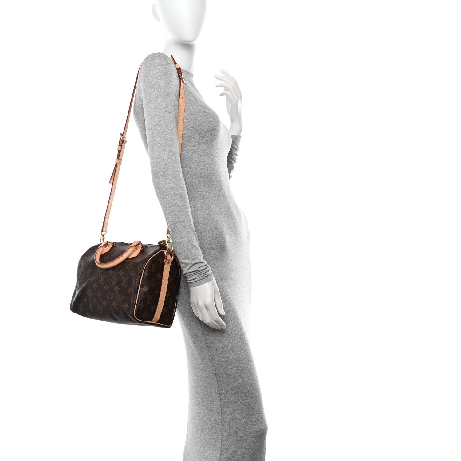 Louis Vuitton Monogram Speedy Bandouliere 25 2 of 10