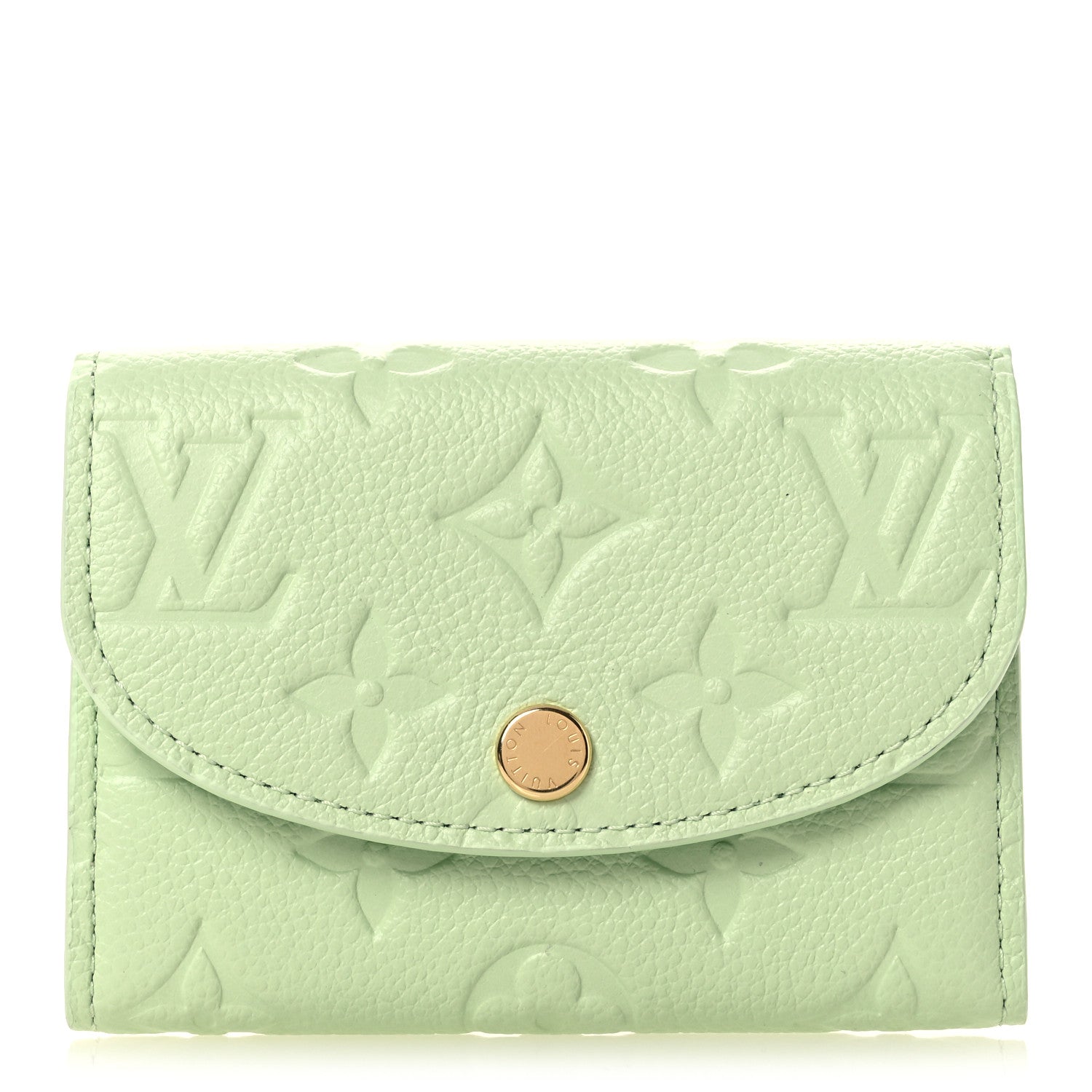 Louis Vuitton X TM Empreinte Monogram Rosalie Coin Purse Green Tea 1 of 6
