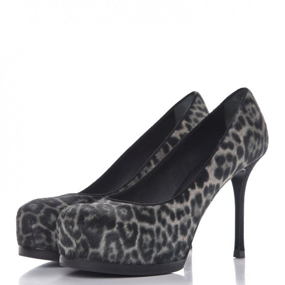 Calf Hair Tribtoo 80 Pumps 39.5 Leopard