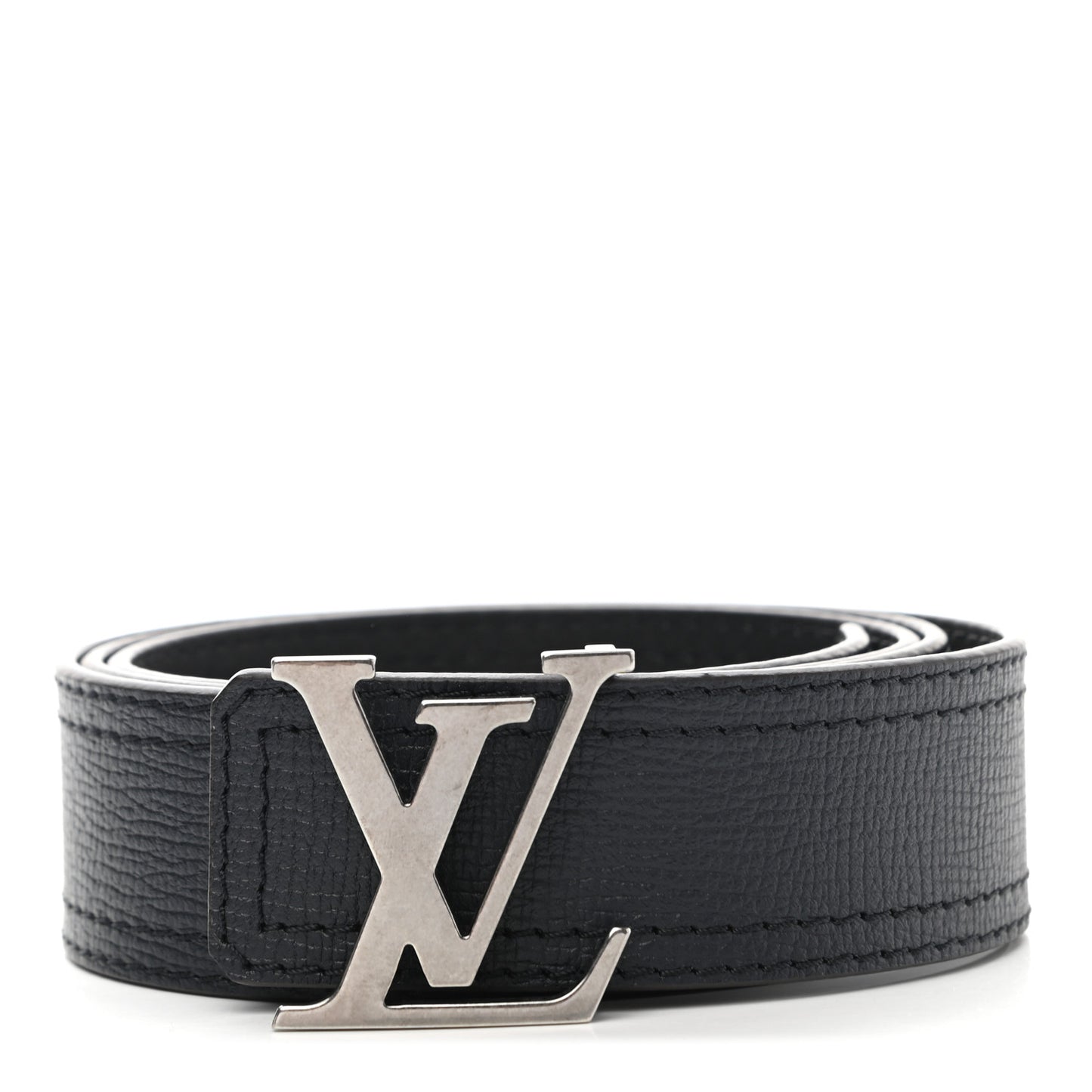 Utah LV Initiales Belt 110 44 Black