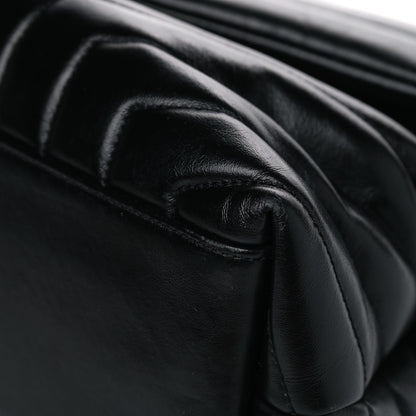 Saint Laurent Calfskin Y Quilted Monogram Medium Loulou Chain Satchel Black 8 of 10