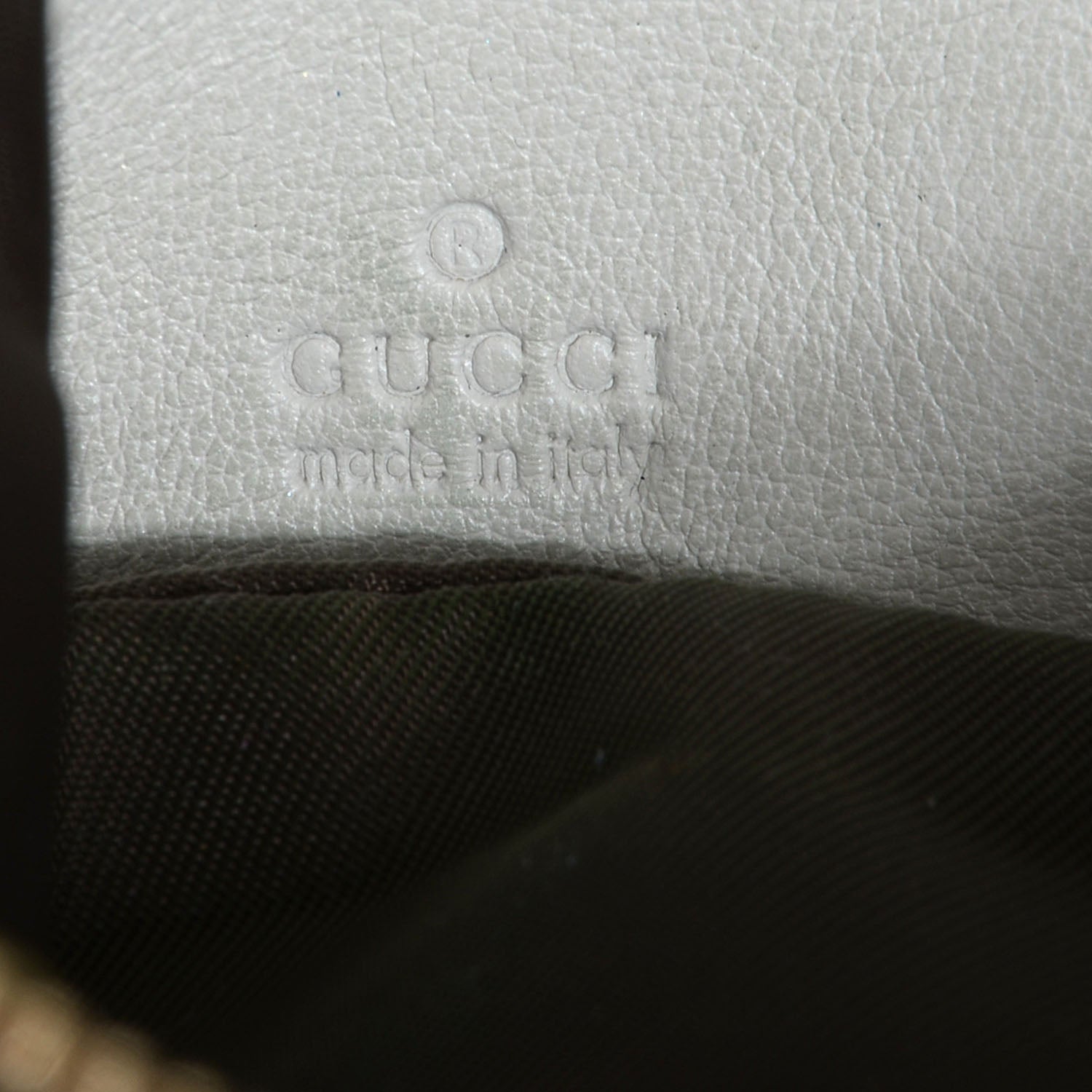 Gucci Monogram D Ring Wristlet White 6 of 7