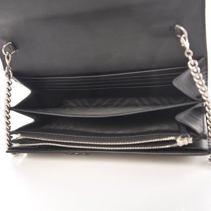 Gucci GG Supreme Monogram Mini Dionysus Chain Wallet Beige Black 5 of 8