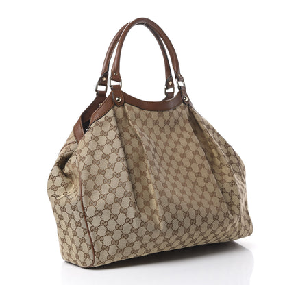 Gucci Monogram Large Sukey Tote Brown 2 of 9