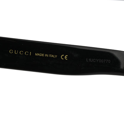 Gucci Acetate Crystal Sunglasses GG0147S Black 6 of 9