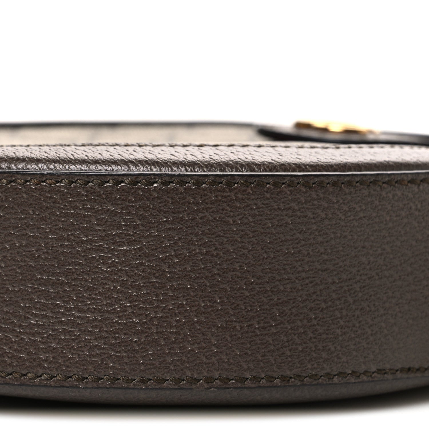 Gucci GG Supreme Monogram Web Mini Ophidia Round Shoulder Bag Brown 10 of 10