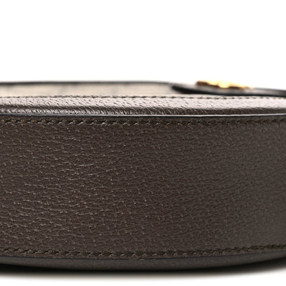 Gucci GG Supreme Monogram Web Mini Ophidia Round Shoulder Bag Brown 10 of 10