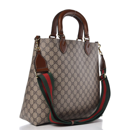 Gucci GG Supreme Monogram Reversible Tote Beige Tuscany 5 of 15