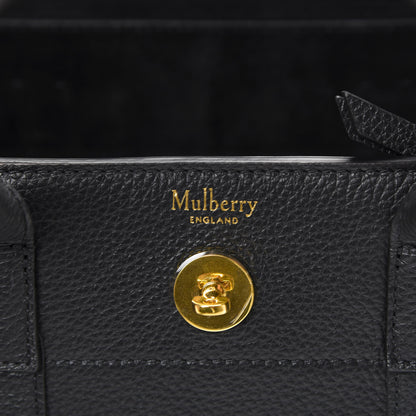 Mulberry Classic Grain Small New Bayswater Black 5 of 10