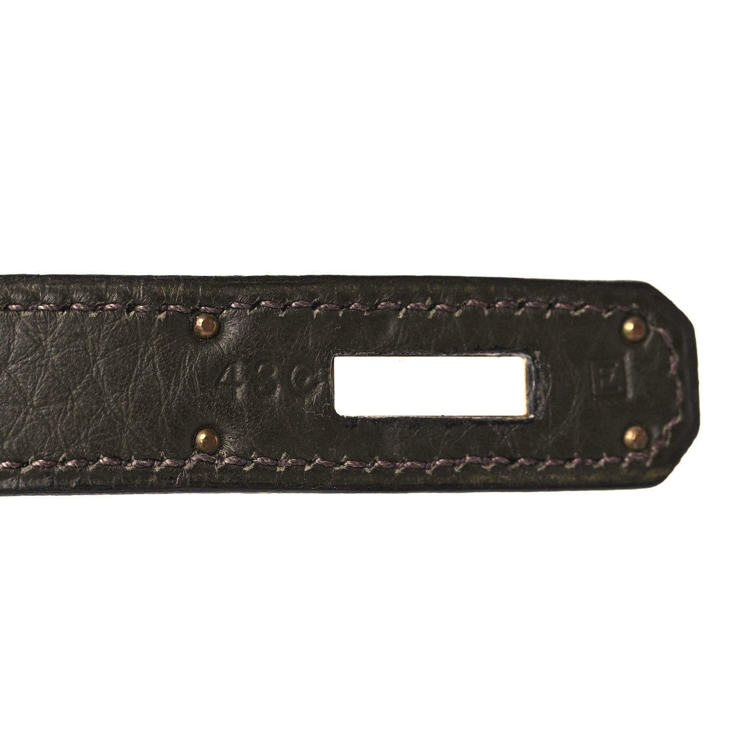 Hermes Taurillon Clemence Kelly Retourne 35 Vert Olive 7 of 10