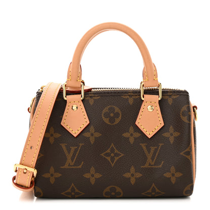 Louis Vuitton Monogram Nano Speedy Bandouliere 1 of 10